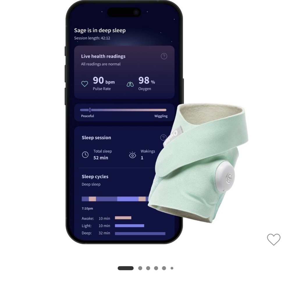 Smart Baby Monitor with Mint Band